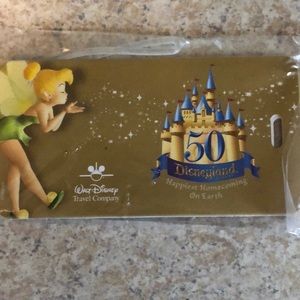 Disney 50th Anniversary edition luggage tag